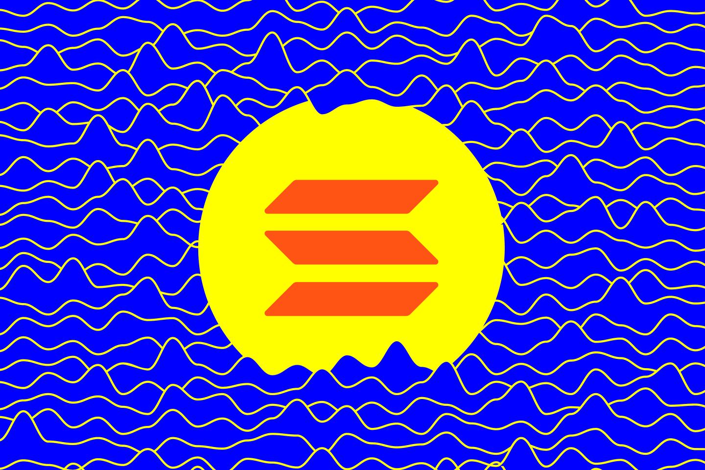 Illustration of Solana logo