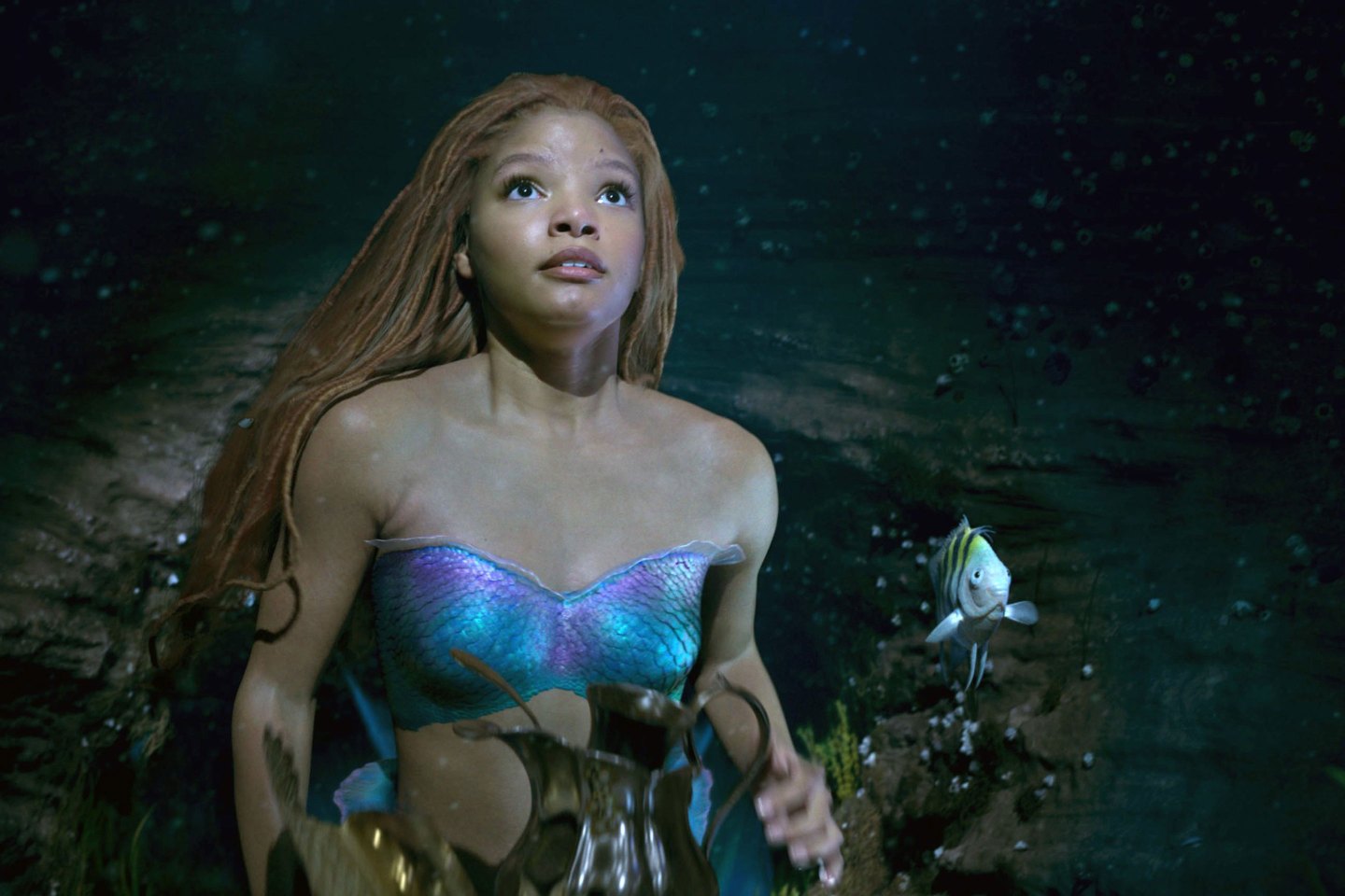 THE LITTLE MERMAID, Halle Bailey as Ariel, 2023. 