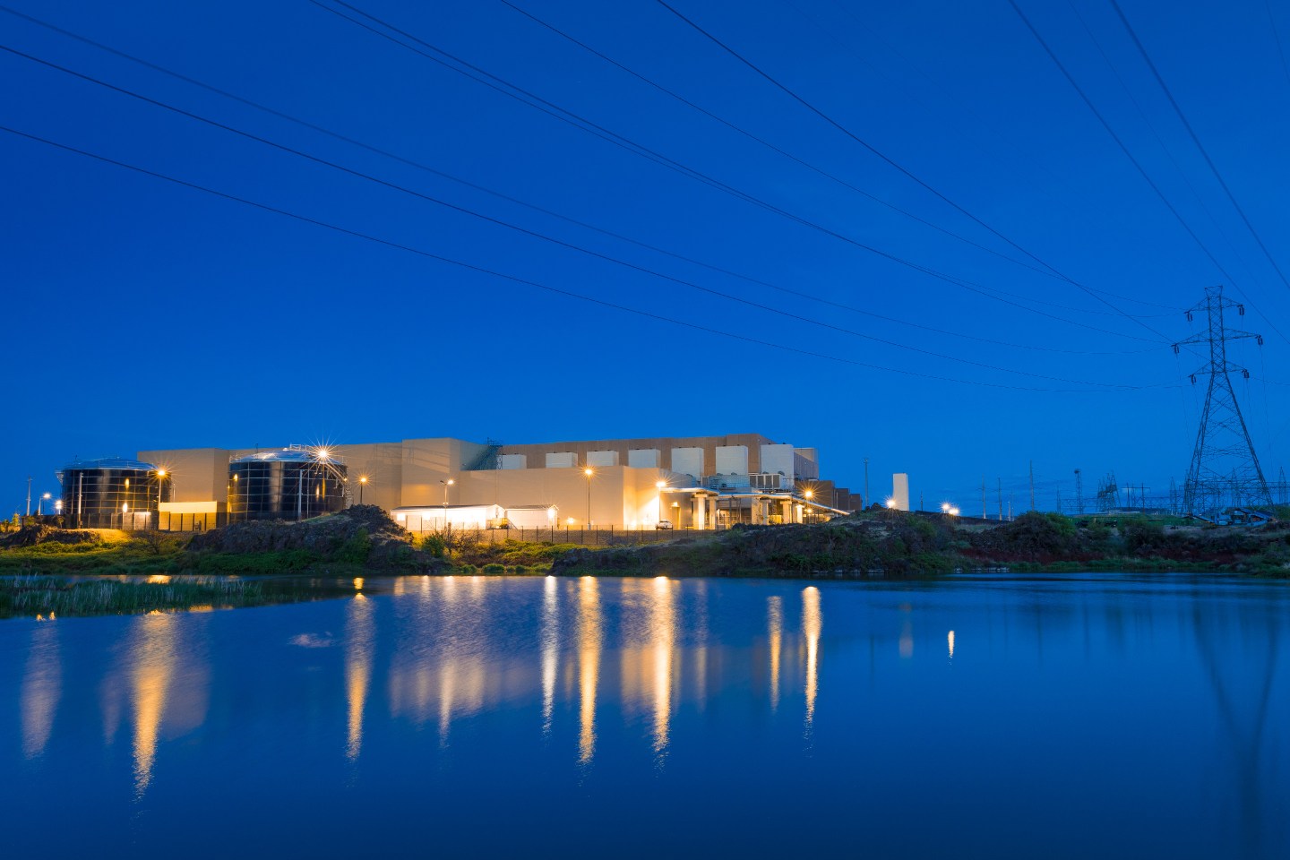 The Google Data Center Taylor Lake Campus in The Dalles, Ore., photographed on May 10, 2023.