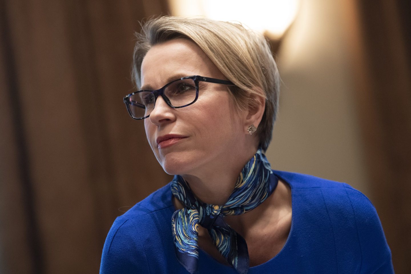 GSK CEO Emma Walmsley says leadership is about inspiring collaboration.