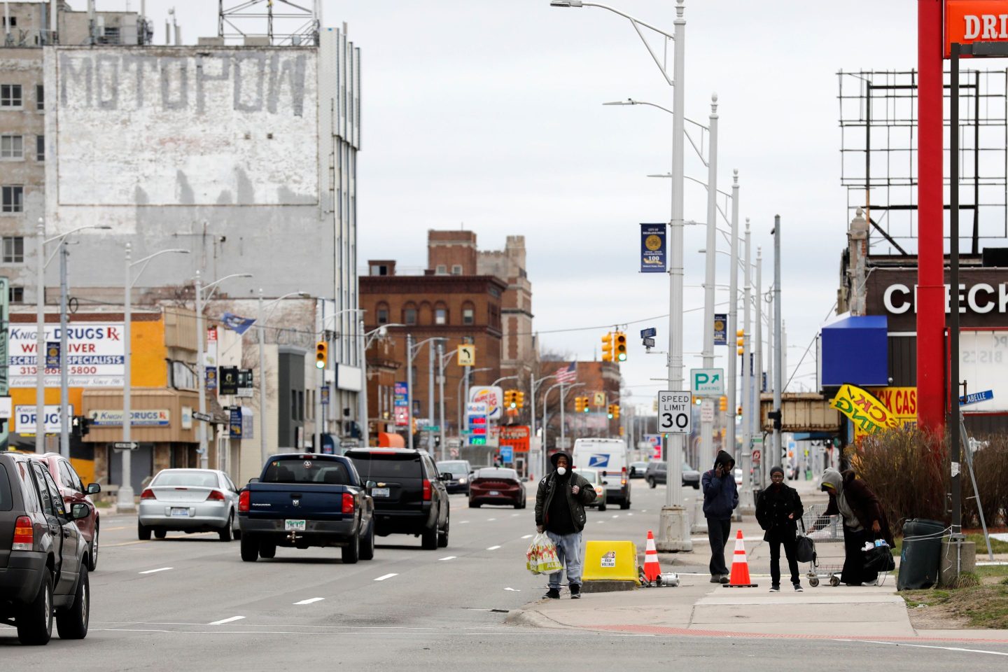 Highland Park, Mich., was once the home of Ford's first assembly line and Chrysler's headquarters.