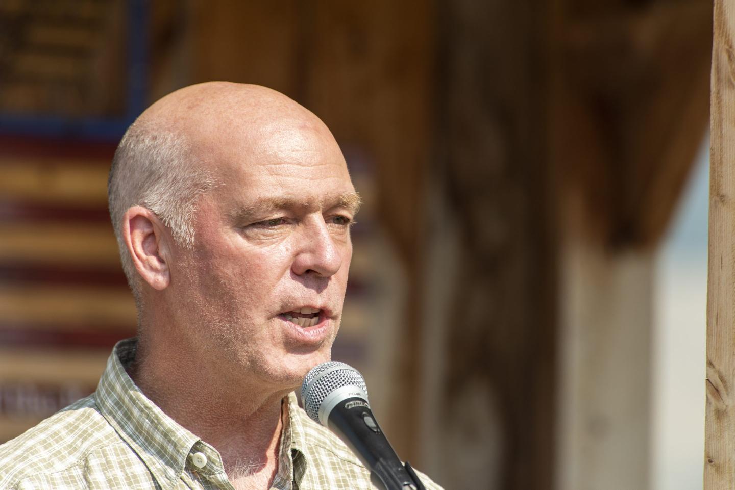 Montana Republican Gov. Greg Gianforte.