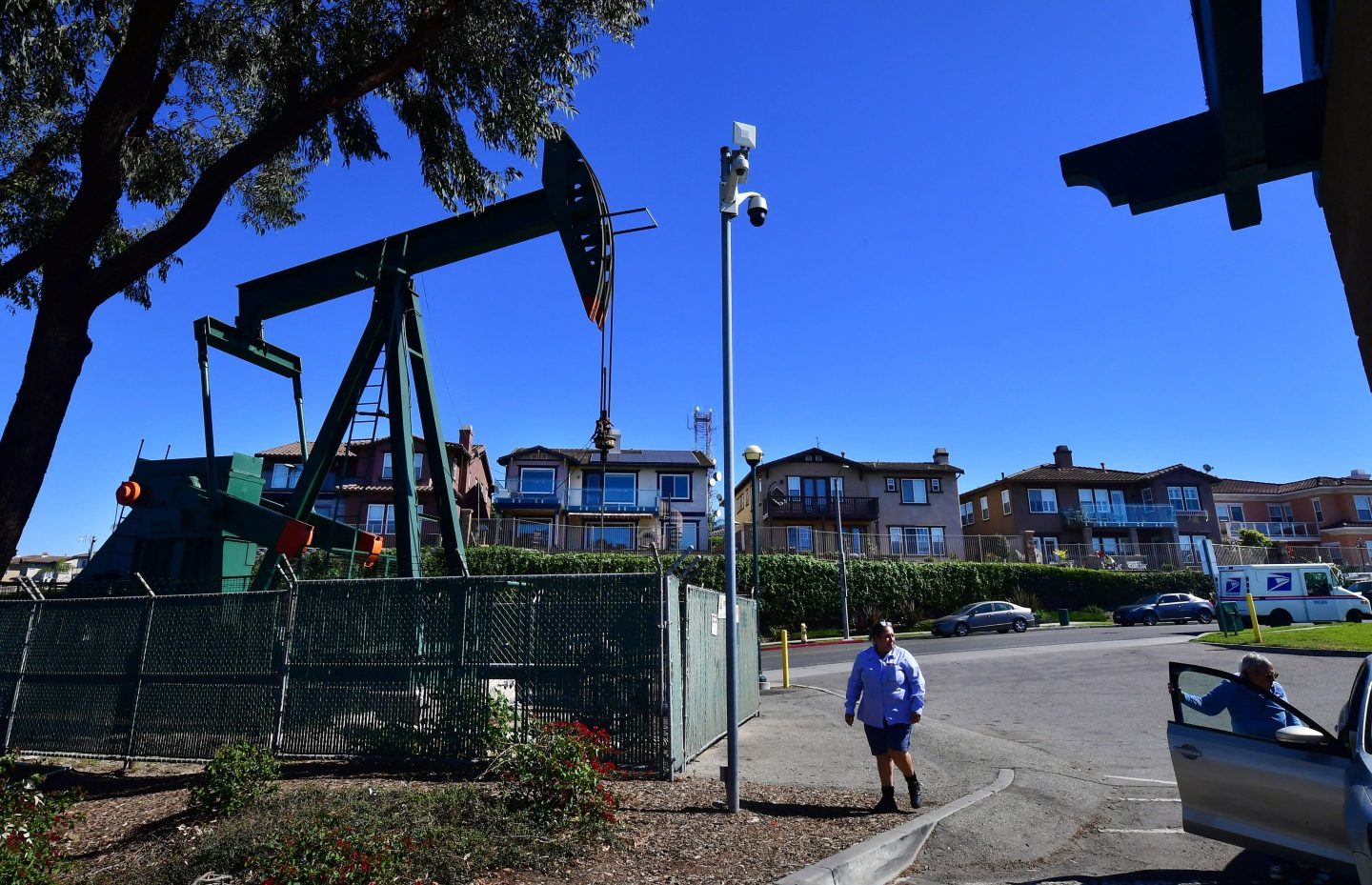 A California law banning new oil wells near homes and schools, passed last year, has yet to take effect after the oil industry helped push a voter referendum on the issue.