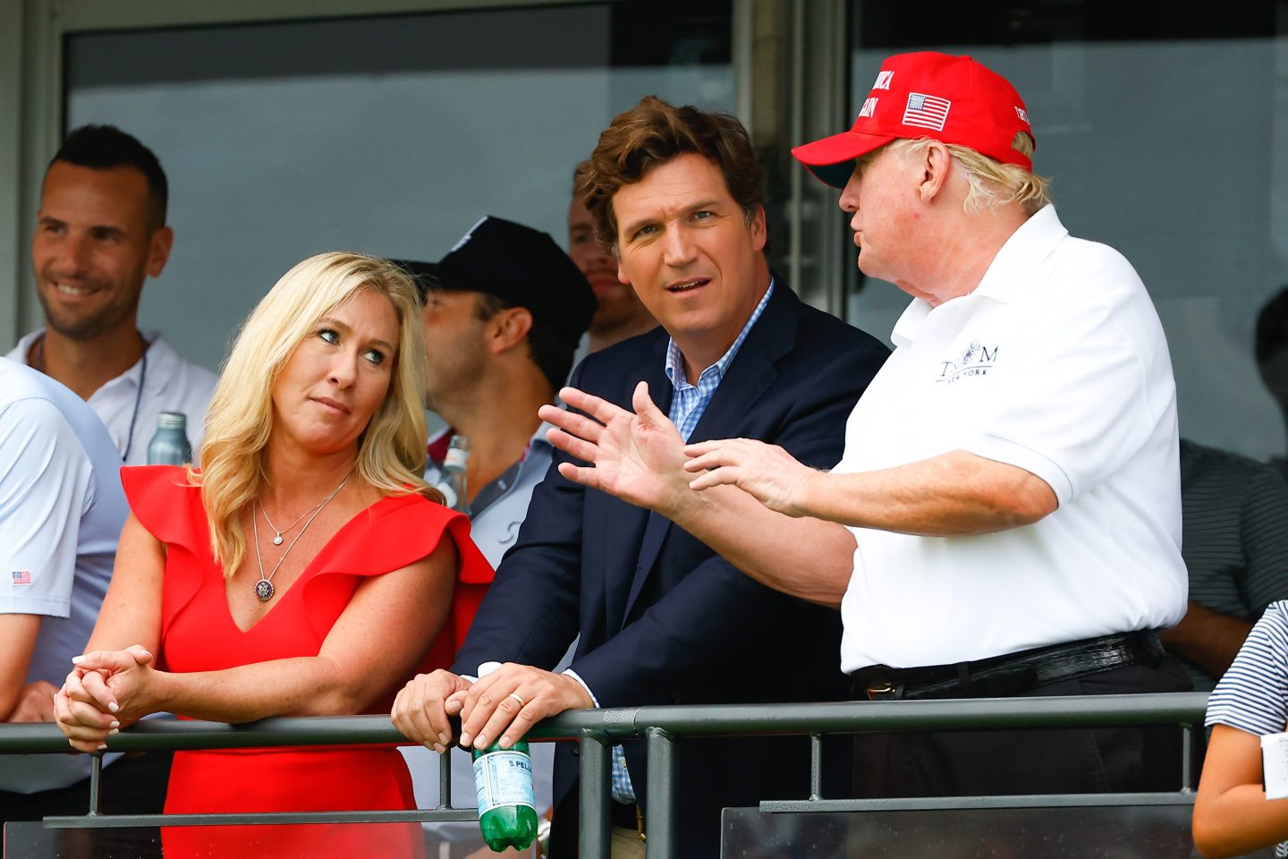 Marjorie Taylor Green, Tucker Carlson, Donald Trump