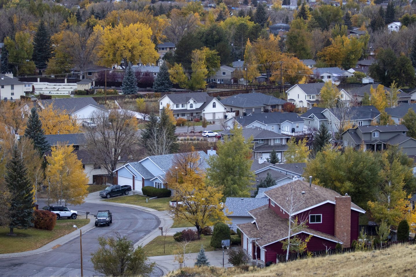 Residential homes in Casper, Wyo.