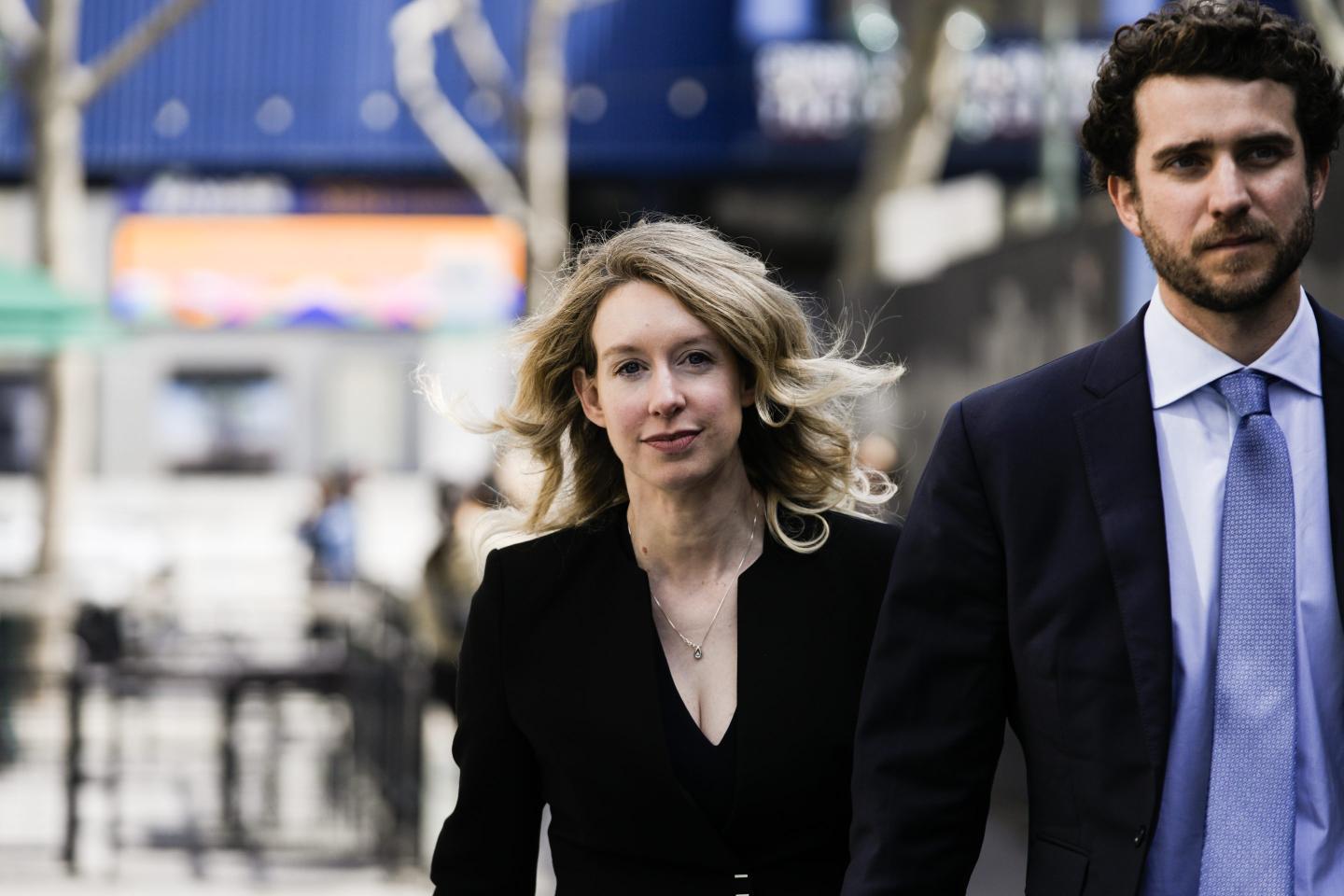 Former Theranos CEO Elizabeth Holmes. 
