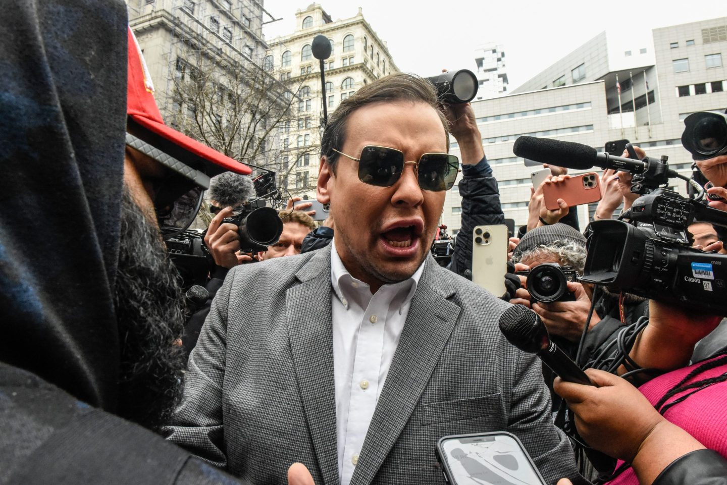 Representative George Santos, a Republican from New York.