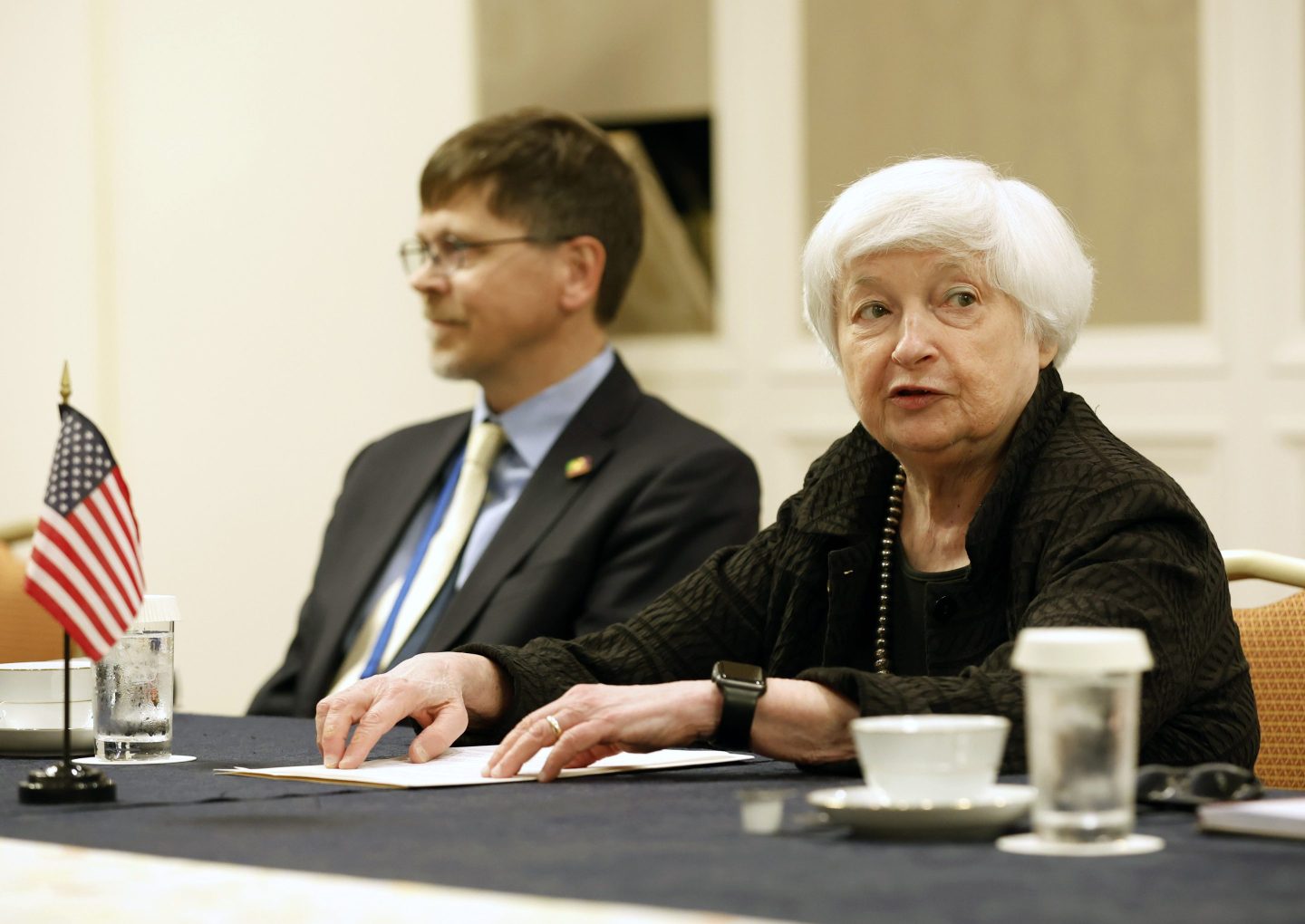 Janet Yellen, US Treasury secretary, speaks