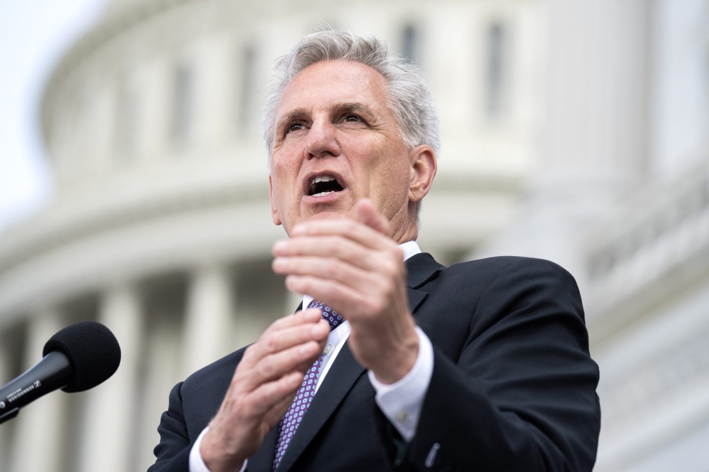 House Speaker Kevin McCarthy is in talks with President Joe Biden over a deal to raise the debt ceiling.