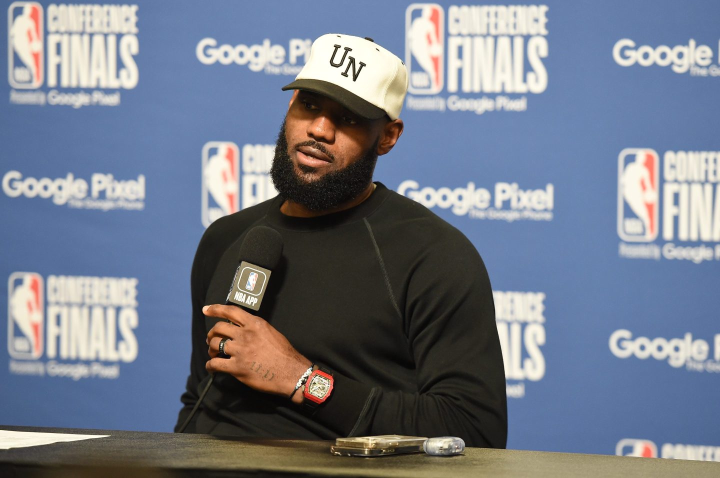 LeBron James hinted Monday that his playing days might be shorter than anyone suspected.