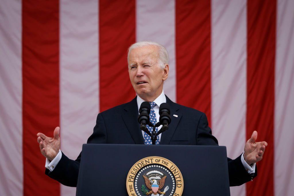 Joe Biden speaking