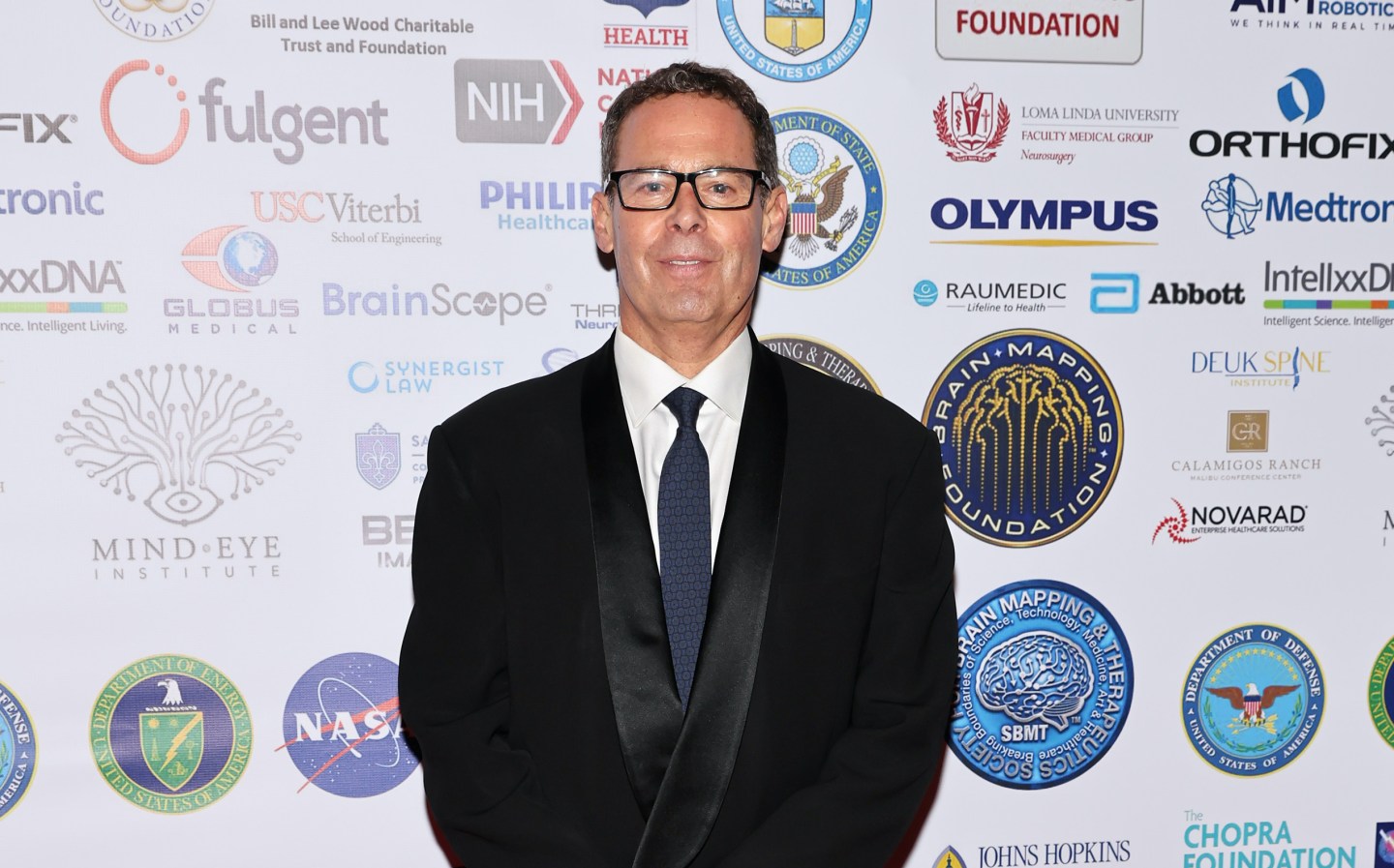 LOS ANGELES, CALIFORNIA - MARCH 11: Lorenzo Doumani attends the 19th Annual "Gathering for a Cure" Black Tie Awards Gala of Brain Mapping Foundation at JW Marriott Los Angeles L.A. LIVE on March 11, 2022