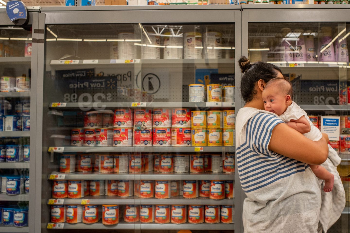 Baby formula prices are soaring.