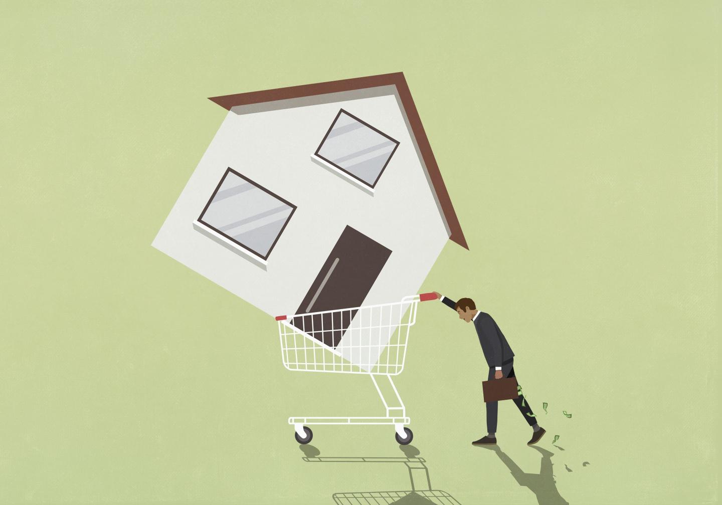 There aren't many homes coming onto the market.