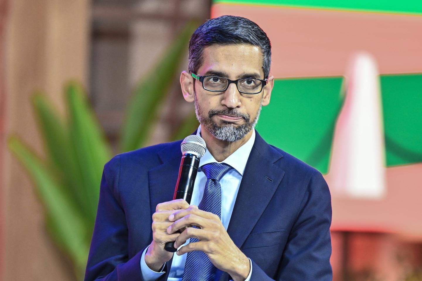Alphabet CEO Sundar Pichai.