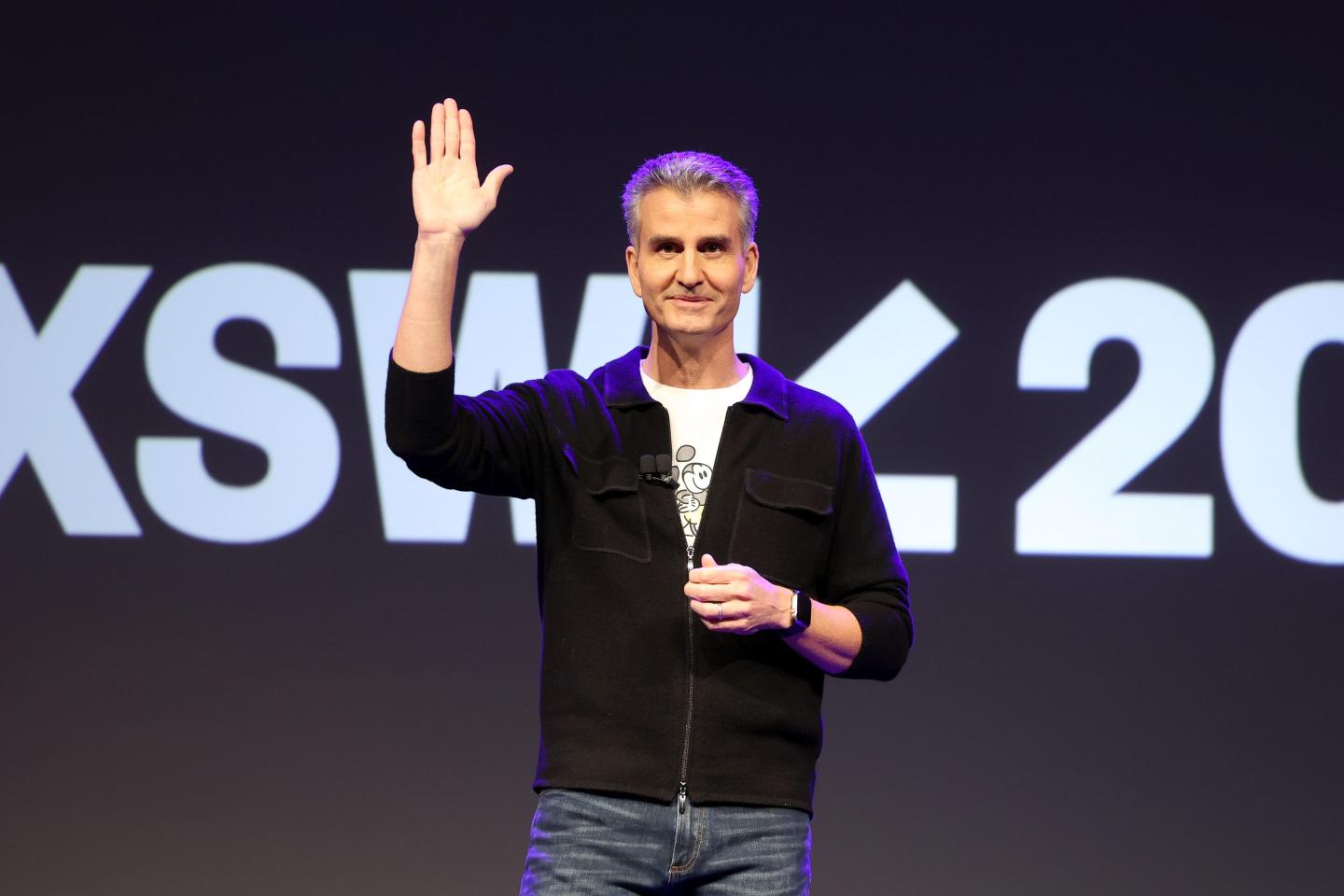 Disney' Josh D'Amaro speaks onstage