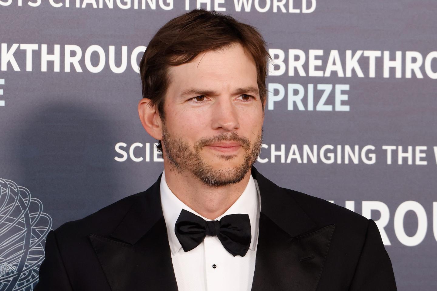Ashton Kutcher on the red carpet