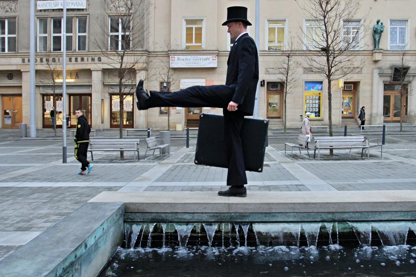 silly walk