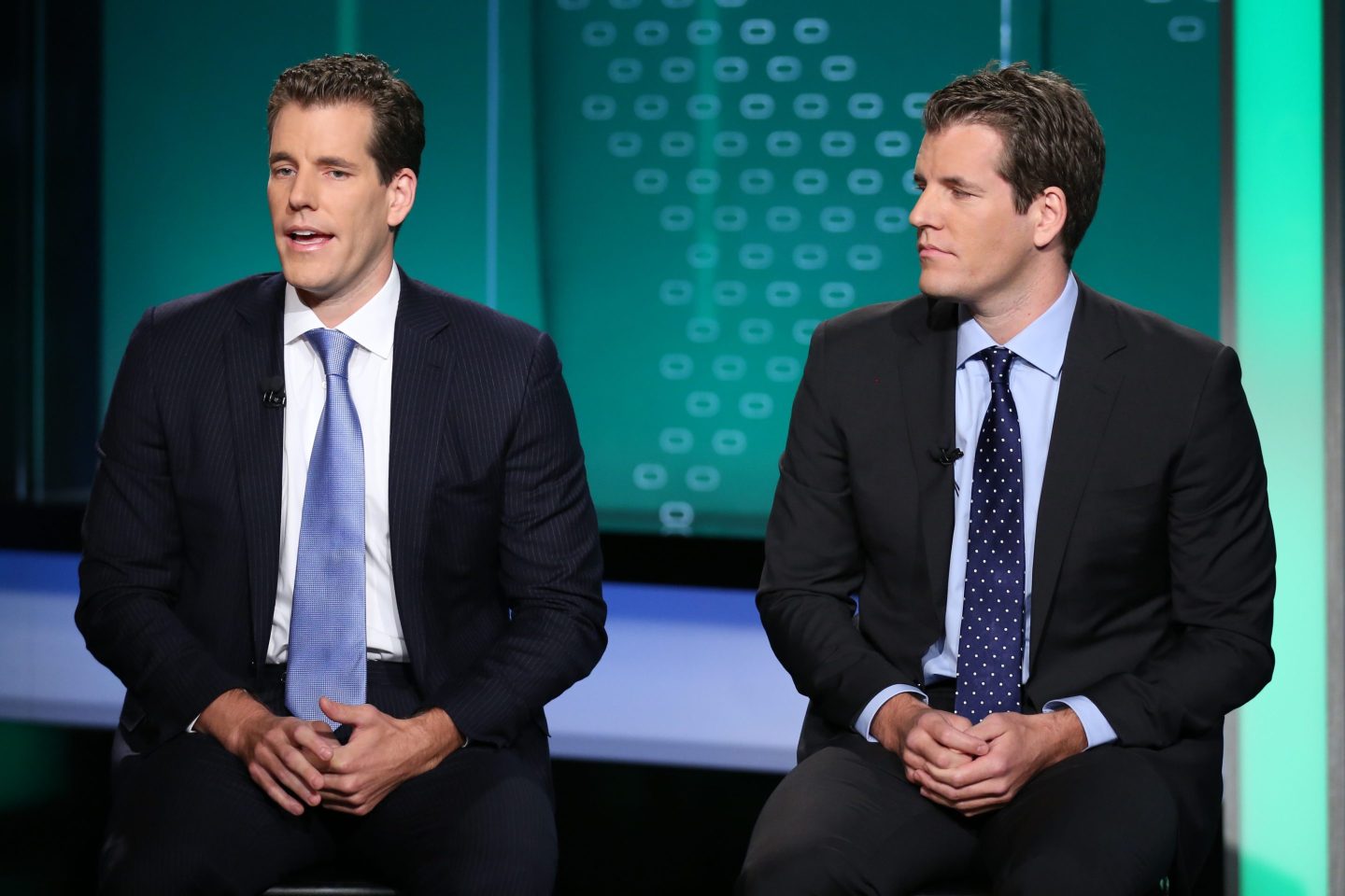 Cameron (left) and Tyler Winklevoss, founders of Gemini.