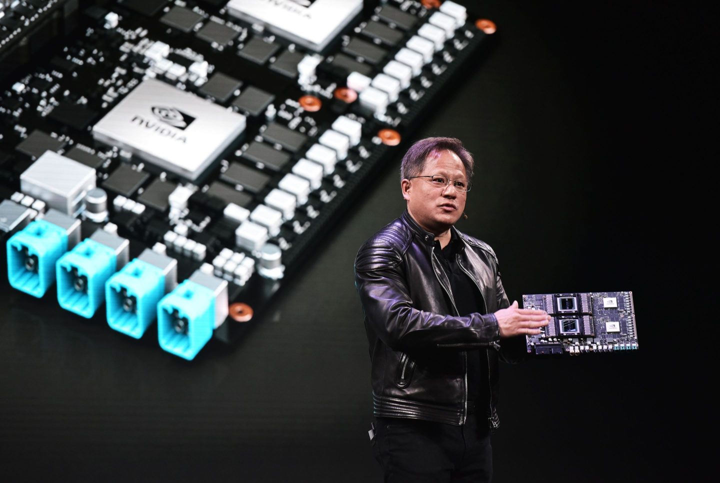 “There is no other China, there is only one China,” Nvidia chief Jensen Huang said this week, warning of “enormous damage to American companies” if the trade in chips stopped.