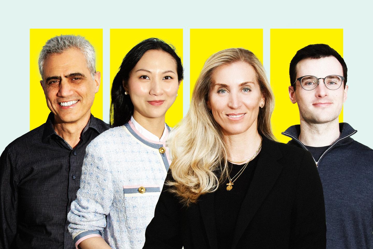 From left: Issi Rozen, Crystal Huang, Frédérique Dame and Brendan Bulik-Sullivan are new general partners at GV.