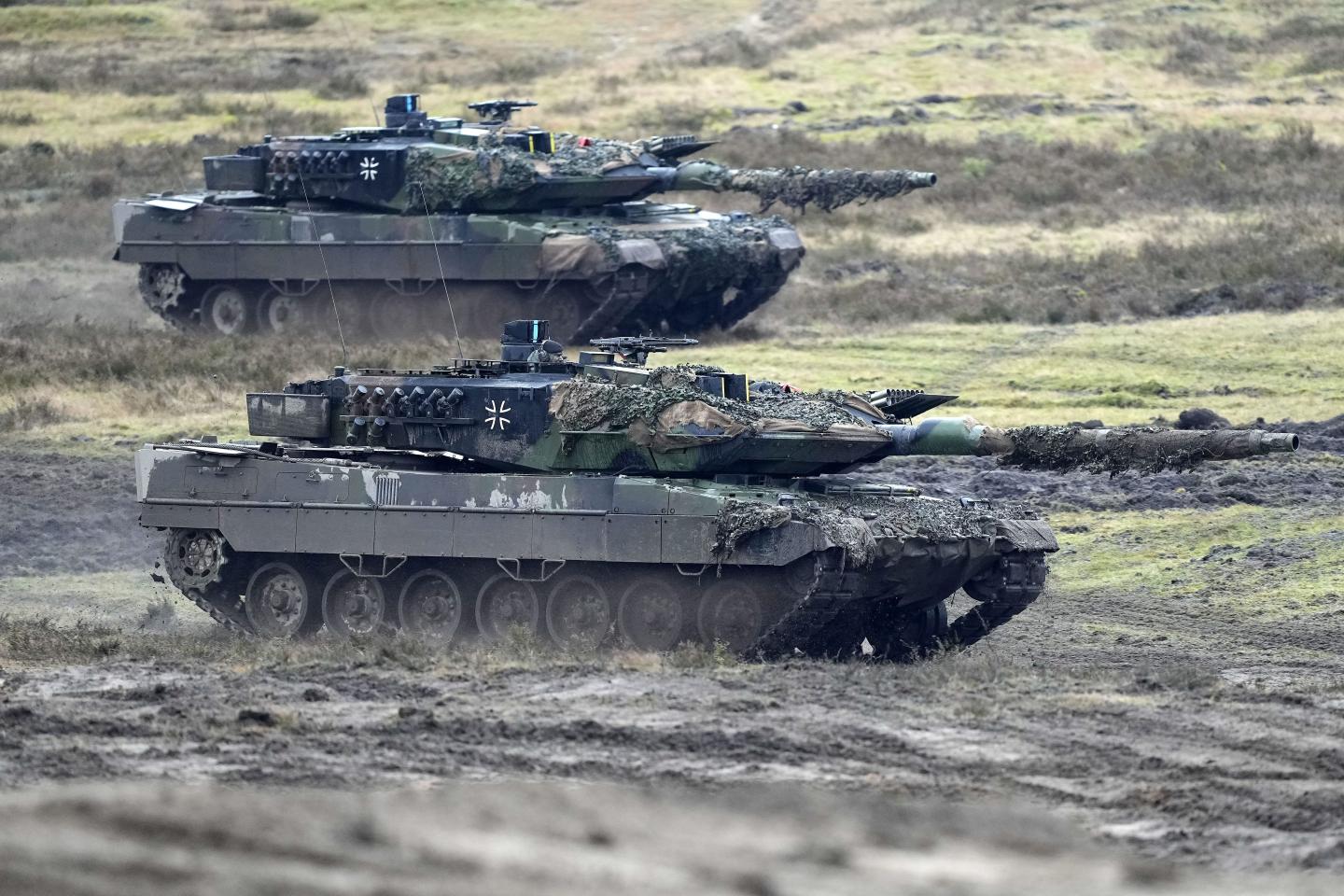 Russia claims it blew up 8 Leopard tanks in Ukraine but video shows it was actually just a single tractor