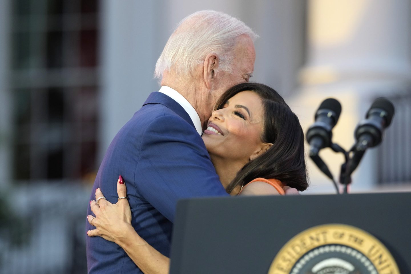 Joe Biden, Eva Longoria