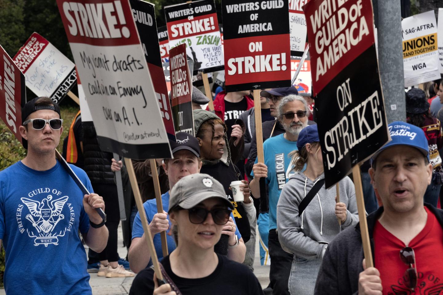 Hollywood writers strike hits 50 days without any talks with studios—and actors could be next on the picket line