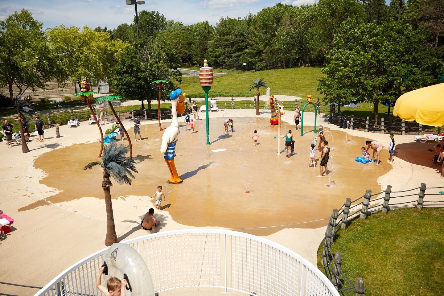 Bolingbrook is home to Pelican Harbor, Illinois’s only indoor-outdoor aquatic park.