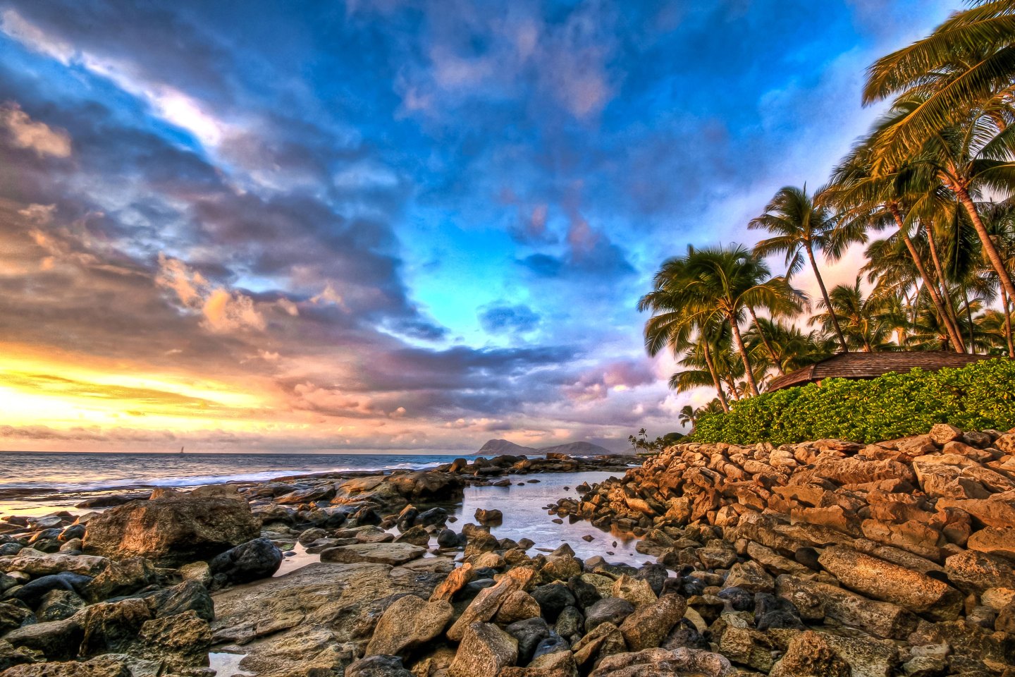 Secret Beach is just one of many in Kapolei, Oahu, where residents can enjoy the beauty of Hawaii.