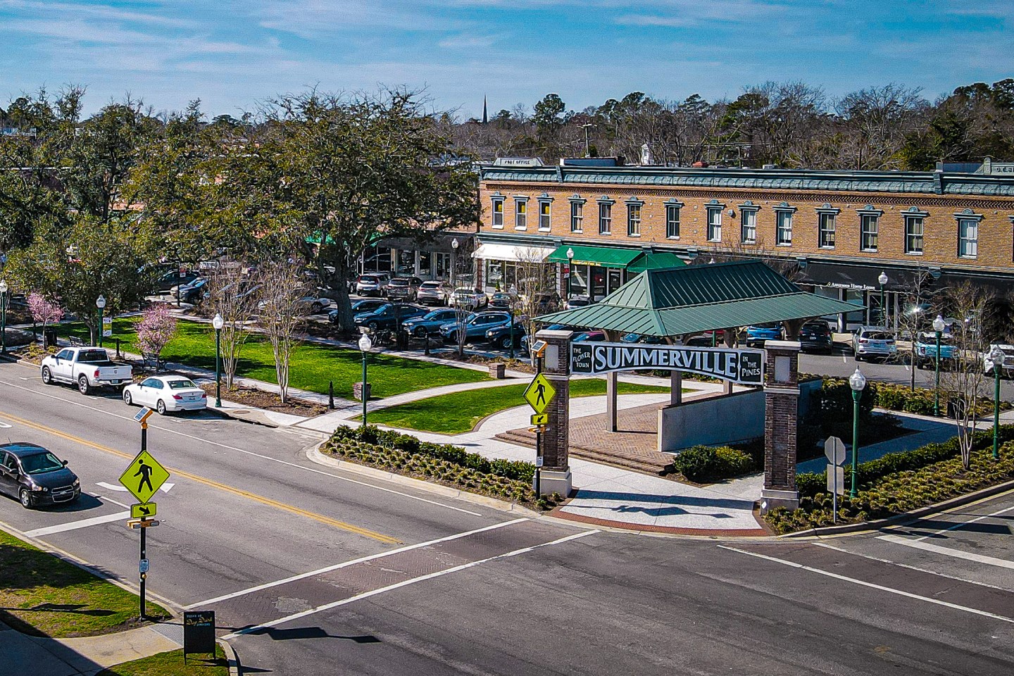 Hutchinson Square in Downtown Summerville.