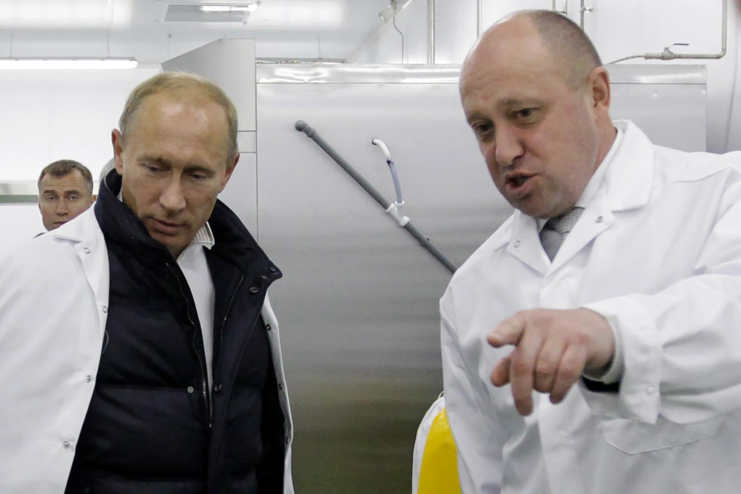 Vladimir Putin, Yevgeny Prigozhin