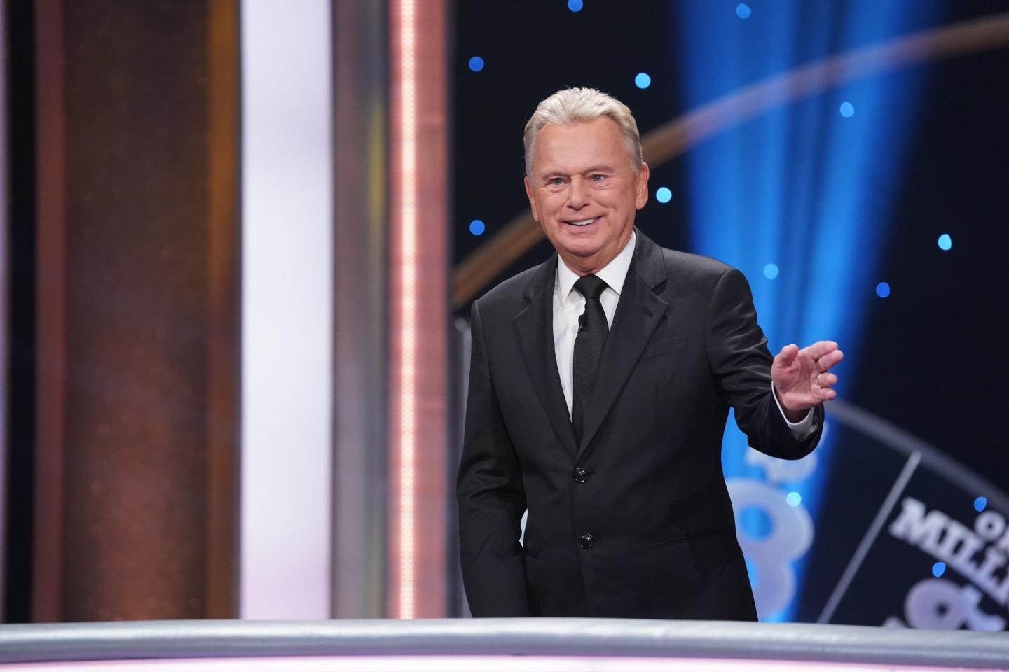 Wheel of Fortune host Pat Sajak.