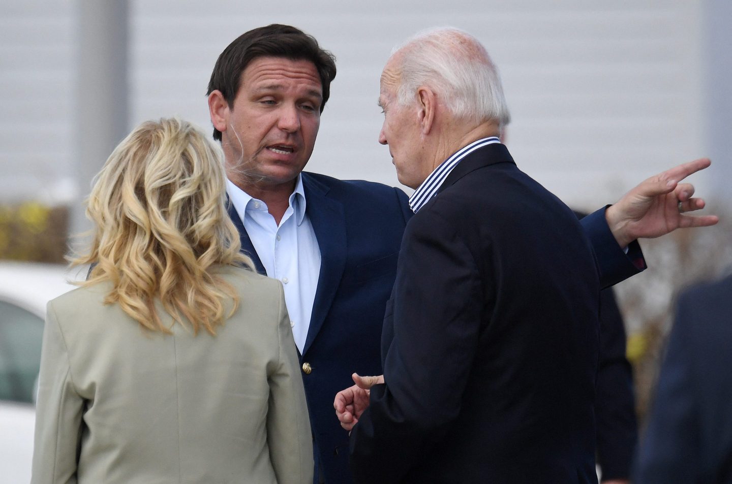 Ron DeSantis, Joe Biden