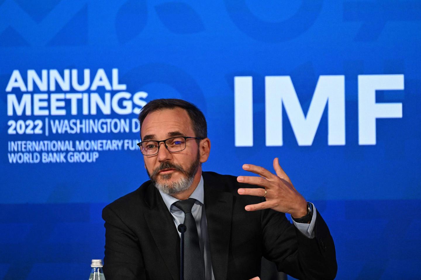 International Monetary Fund chief economist Pierre-Olivier Gourinchas.