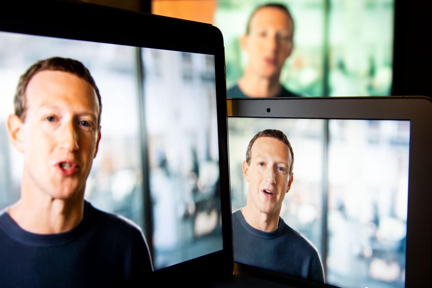 Mark Zuckerberg, chief executive officer of Meta Platforms Inc., speaks during the virtual Meta Connect event in New York, US, on Tuesday, Oct. 11, 2022.