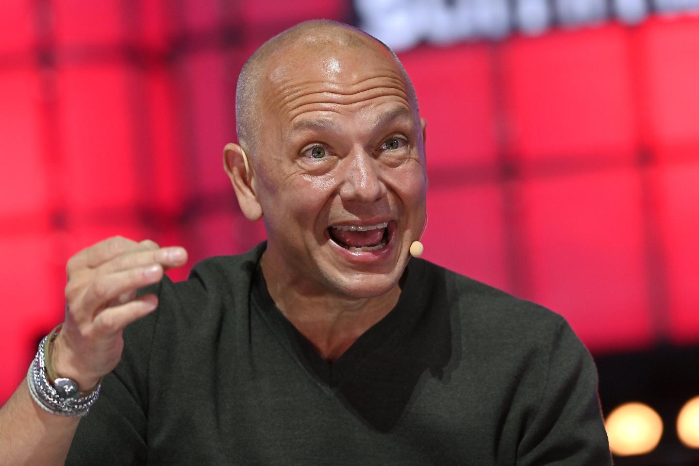 Tony Fadell, Principal, Future Shape, on Centre Stage during day two of Web Summit 2022 at the Altice Arena in Lisbon, Portugal.