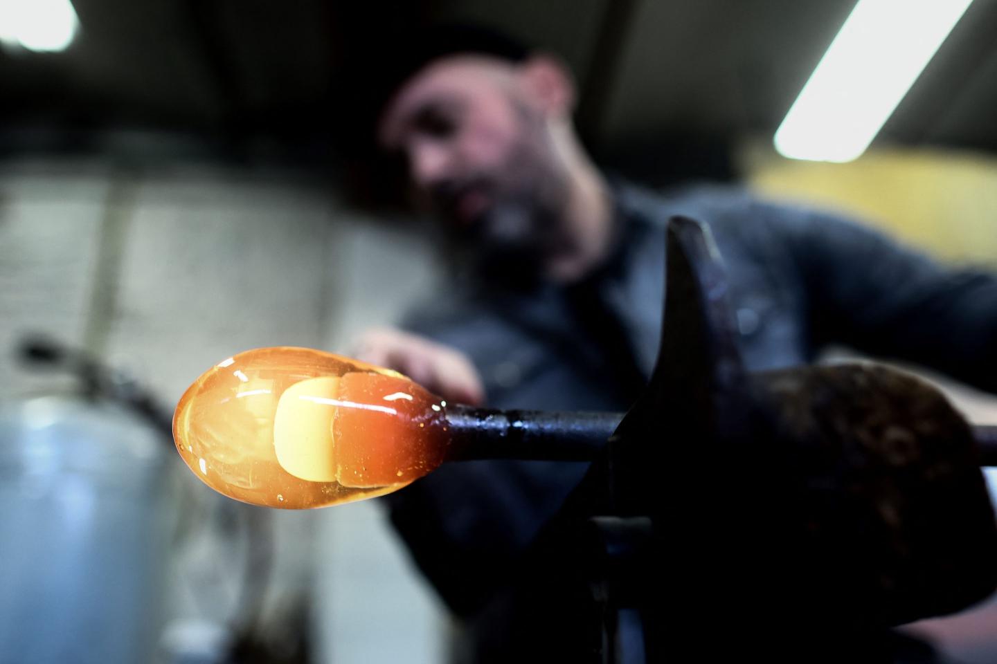 Glass blower