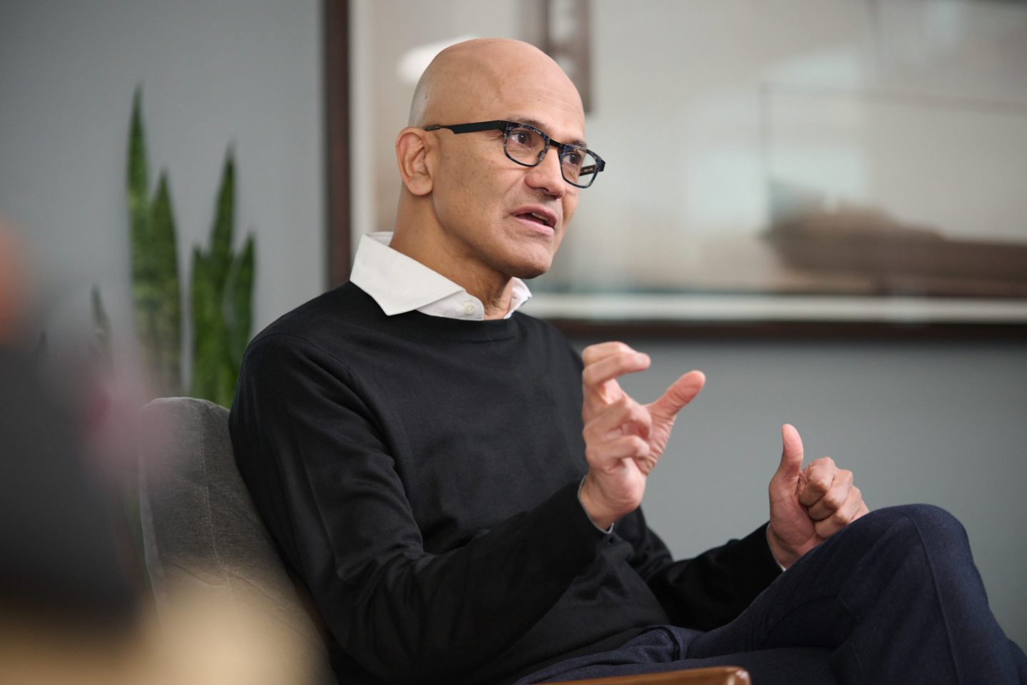 Satya Nadella, chief executive of Microsoft.