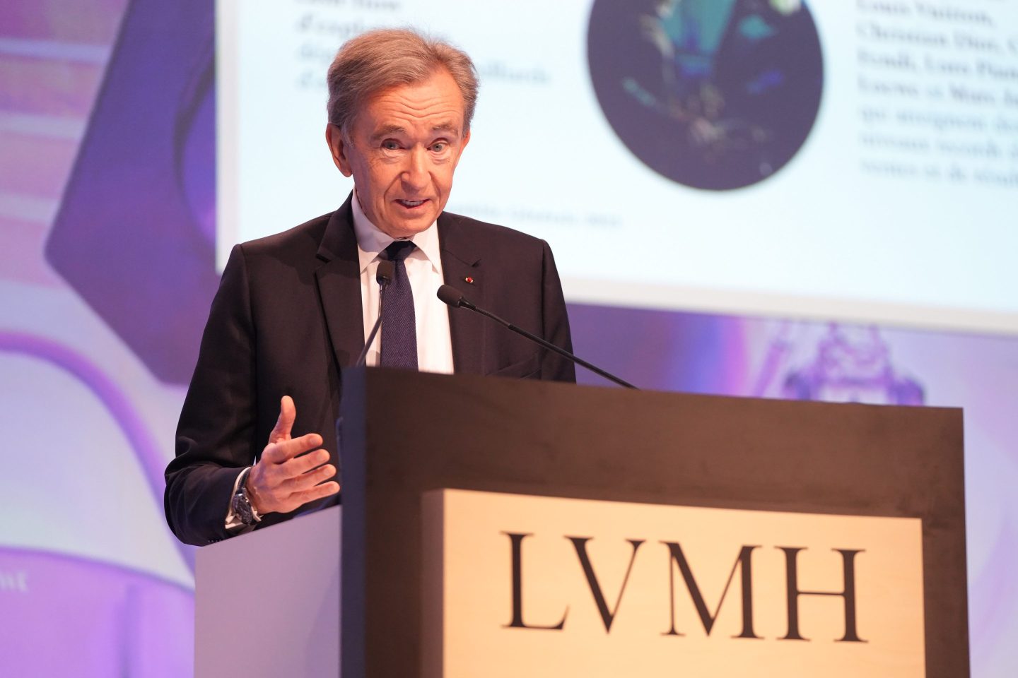 Bernard Arnault, billionaire and chairman of LVMH.