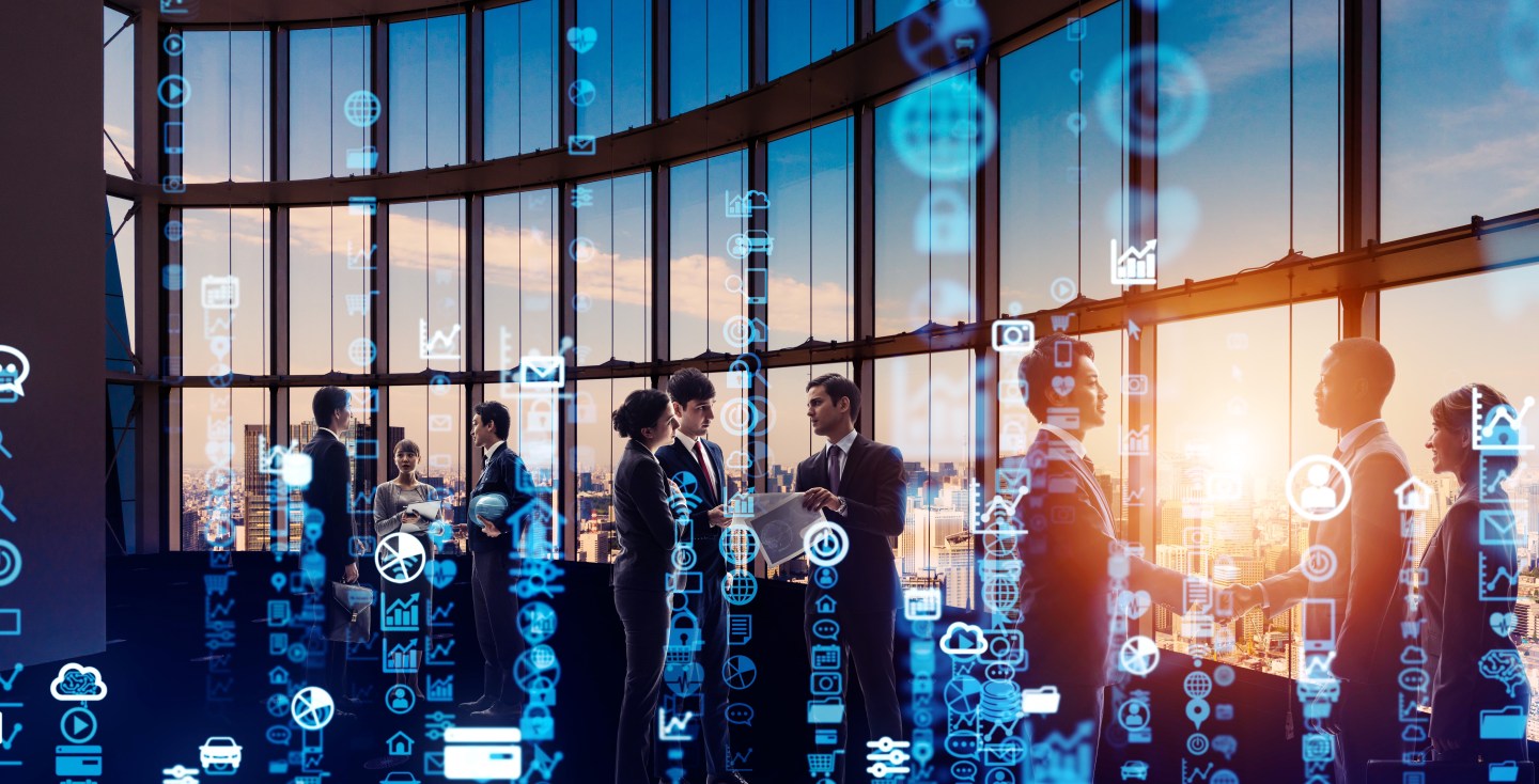 concept. Group of businessperson. Teamwork.