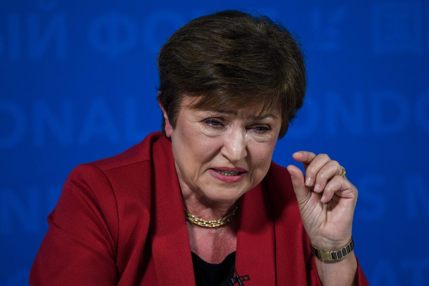 IMF managing director Kristalina Georgieva believes the Fed may not be done tackling inflation.