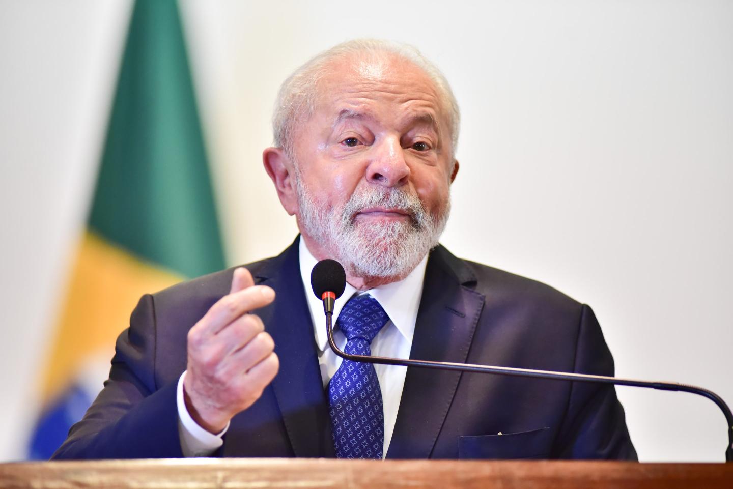 Luiz Inácio Lula da Silva, Brazil's president.