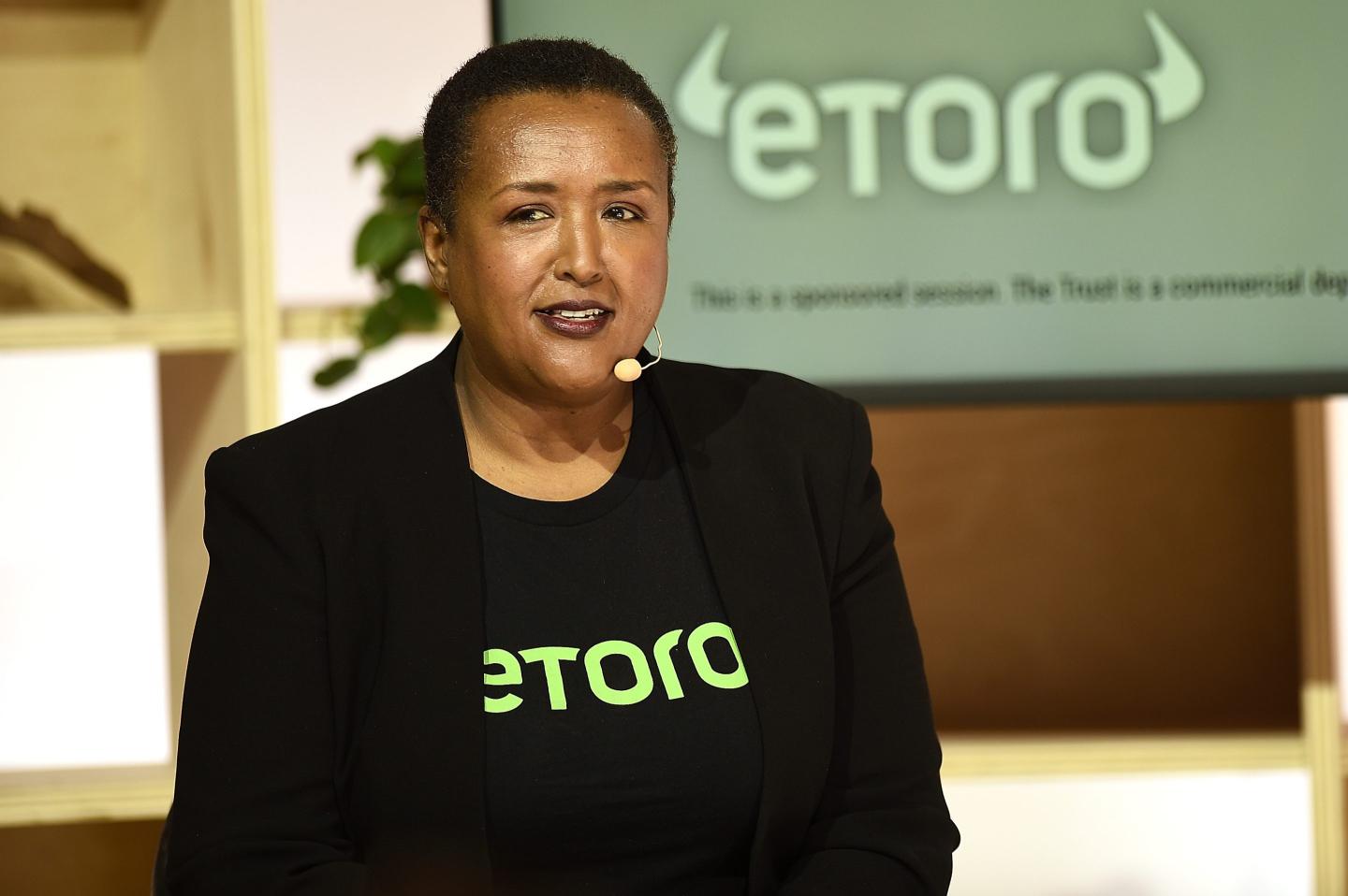U.S. CEO of eToro Lule Demmissie.