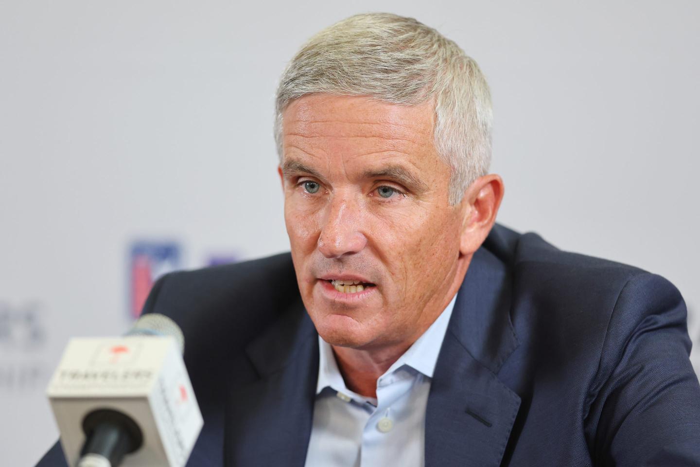The PGA Tour leader who initially urged golfers to turn down Saudi millions and raised links to 9/11 is now ‘recuperating from a medical situation’ one week after announcing a merger with the LIV