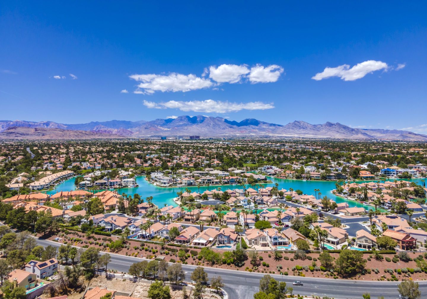 Las Vegas was particularly hard-hit by last year's housing correction.