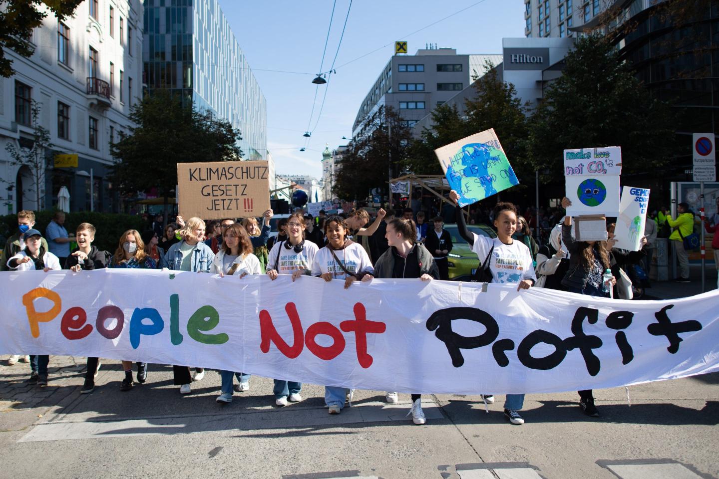 Some economists blame corporations for contributing to higher inflation by increasing their profits. 