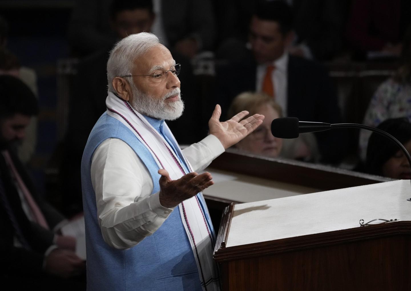 White House state dinner for India’s Modi features a menu of stuffed Portobello mushrooms, strawberry shortcake, and diplomacy