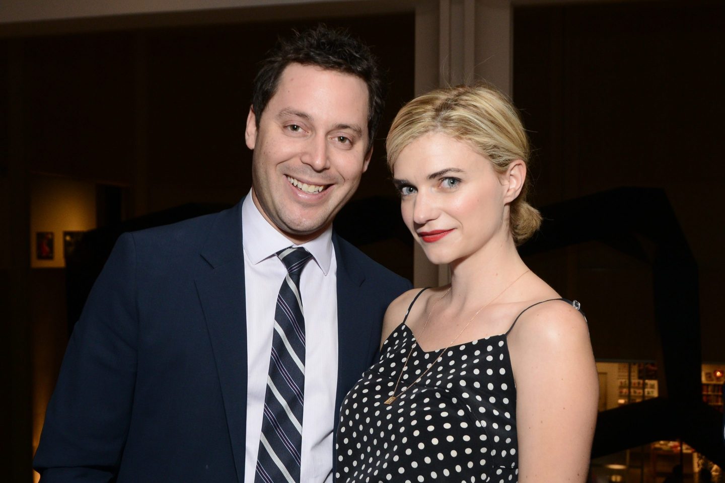 Michael Kives, cofounder of K5 Global, poses with Megan Ferguson, an American actress, in 2013.