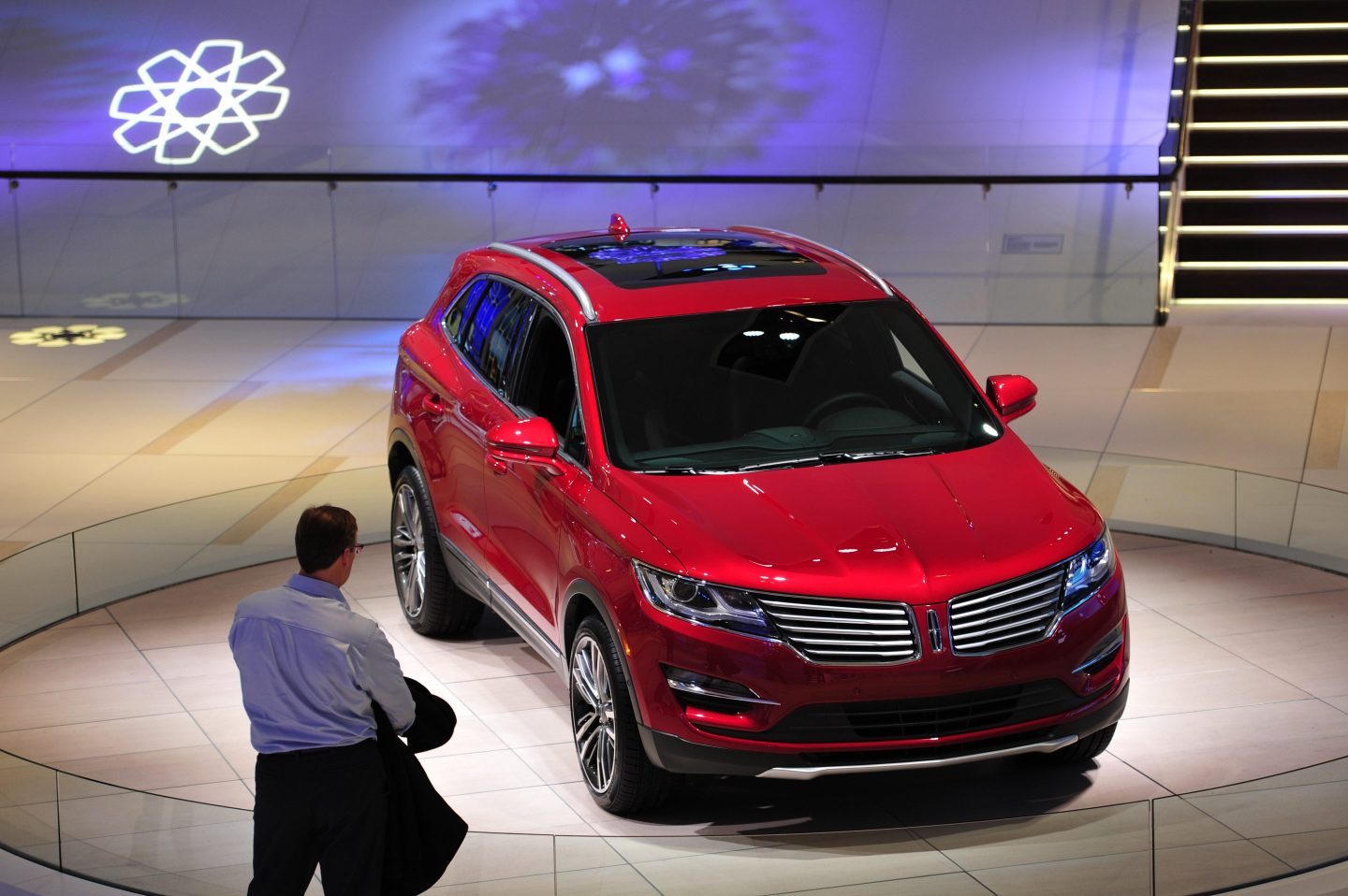 The Lincoln MKC crossover SUV in 2014.